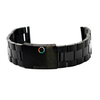 Браслет для часов литой черный BLB-001